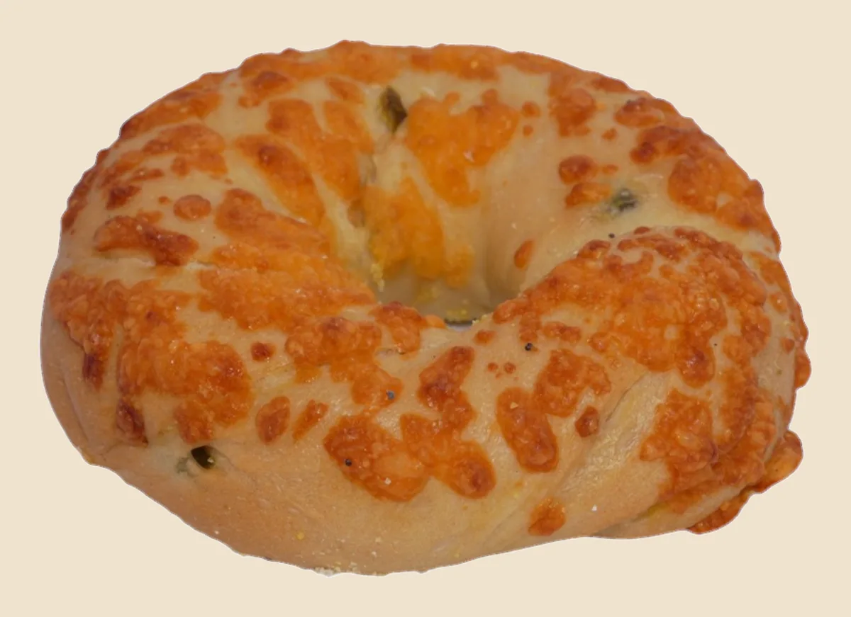 Jalapeño Cheese Bagel