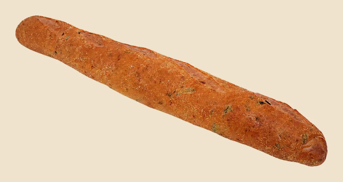 Olive Basil Baguette